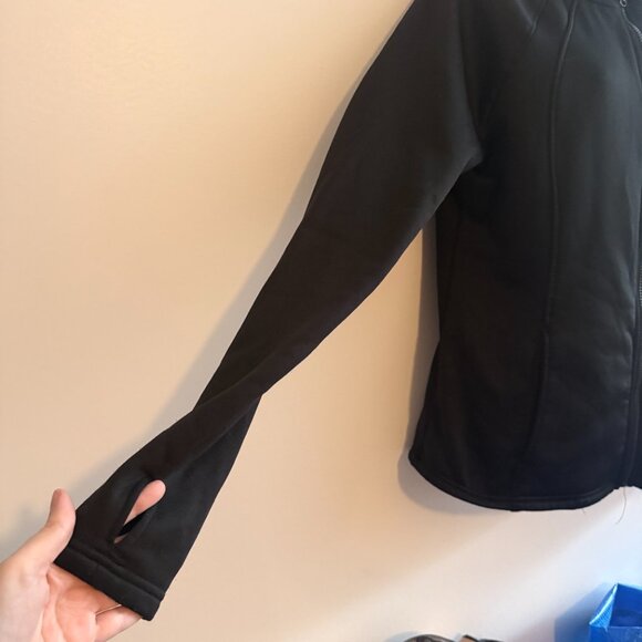 Spyder Black Full-Zip Performance Hoodie Jacket | Women’s Size Large - Picture 4 of 9